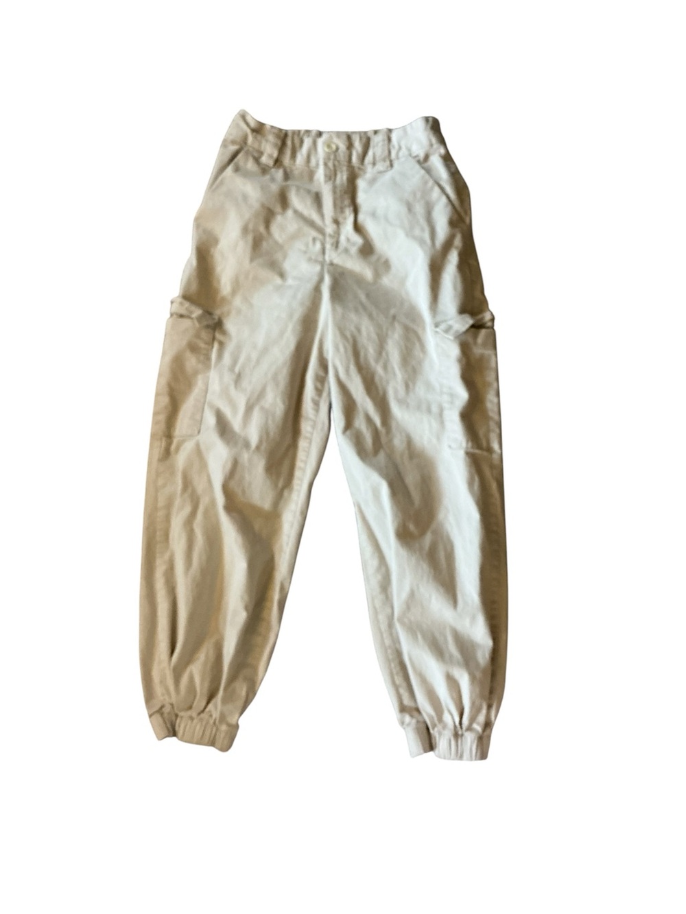 BDG Kids Cargo Jogger Pants - Cream